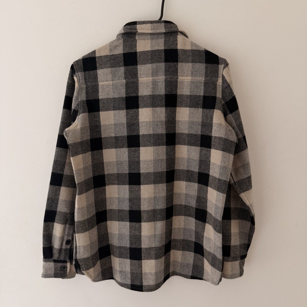 Tradlands Womens Plaid Wool Blend Shirt Jacket Size S Heritage Outdoorsy Shacket - Picture 2 of 5